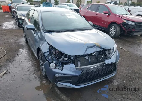 2021 Toyota Corolla Se from USA, damaged, VIN JTDS4MCE4MJ055384